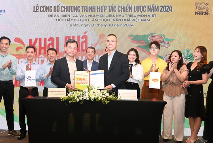 Công bố chương trình hợp tác năm 2024 “Khai phá nguyên liệu vàng, vang danh ẩm thực Việt”