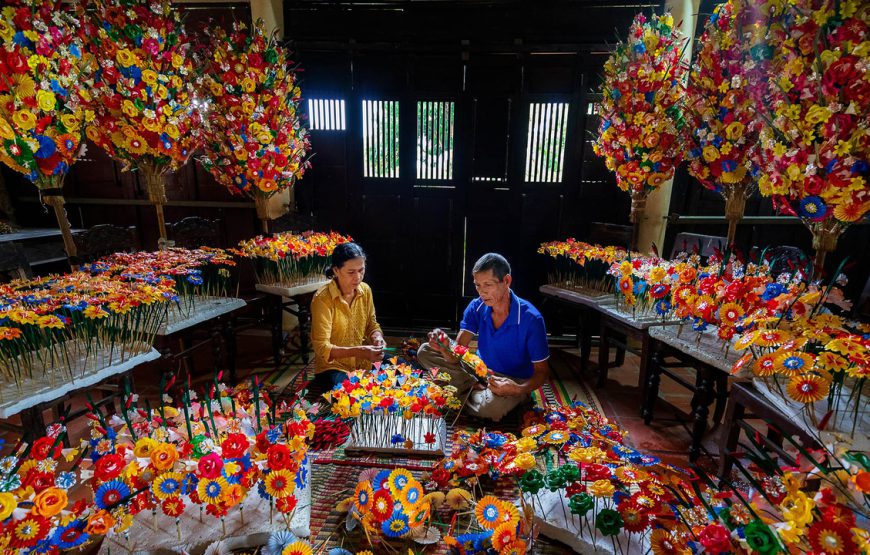 Làng Hoa giấy Thanh Tiên