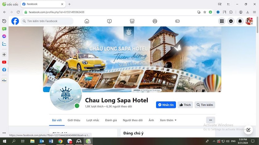 Lào Cai Cảnh Báo Tình Trạng Giả Mạo Dịch Vụ Đặt Phòng Du Lịch Tại Sa Pa