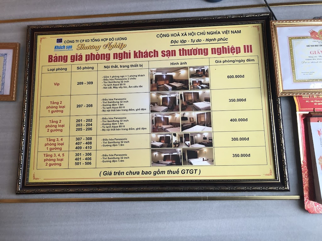 Khách Sạn Thương Nghiệp Thái Hoà